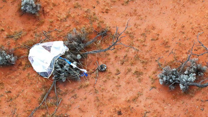 Hayabusa2’s sample return capsule