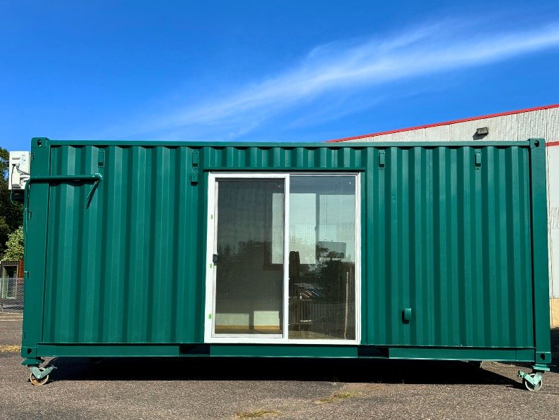 20 Ft. Shipping Container Office by Backcountry Containers