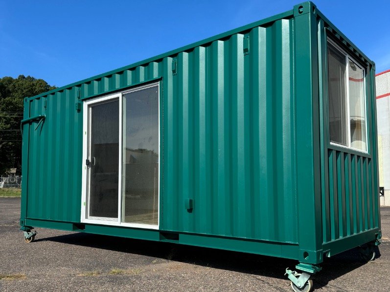 20 Ft. Shipping Container Office by Backcountry Containers