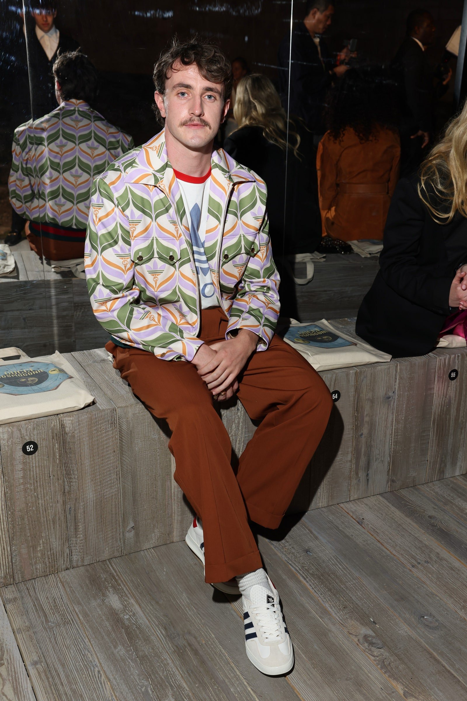 CASTEL DEL MONTE ITALY  MAY 16 Paul Mescal is seen at Gucci Cosmogonie  Castel Del Monte  Front Row on May 16 2022 in...