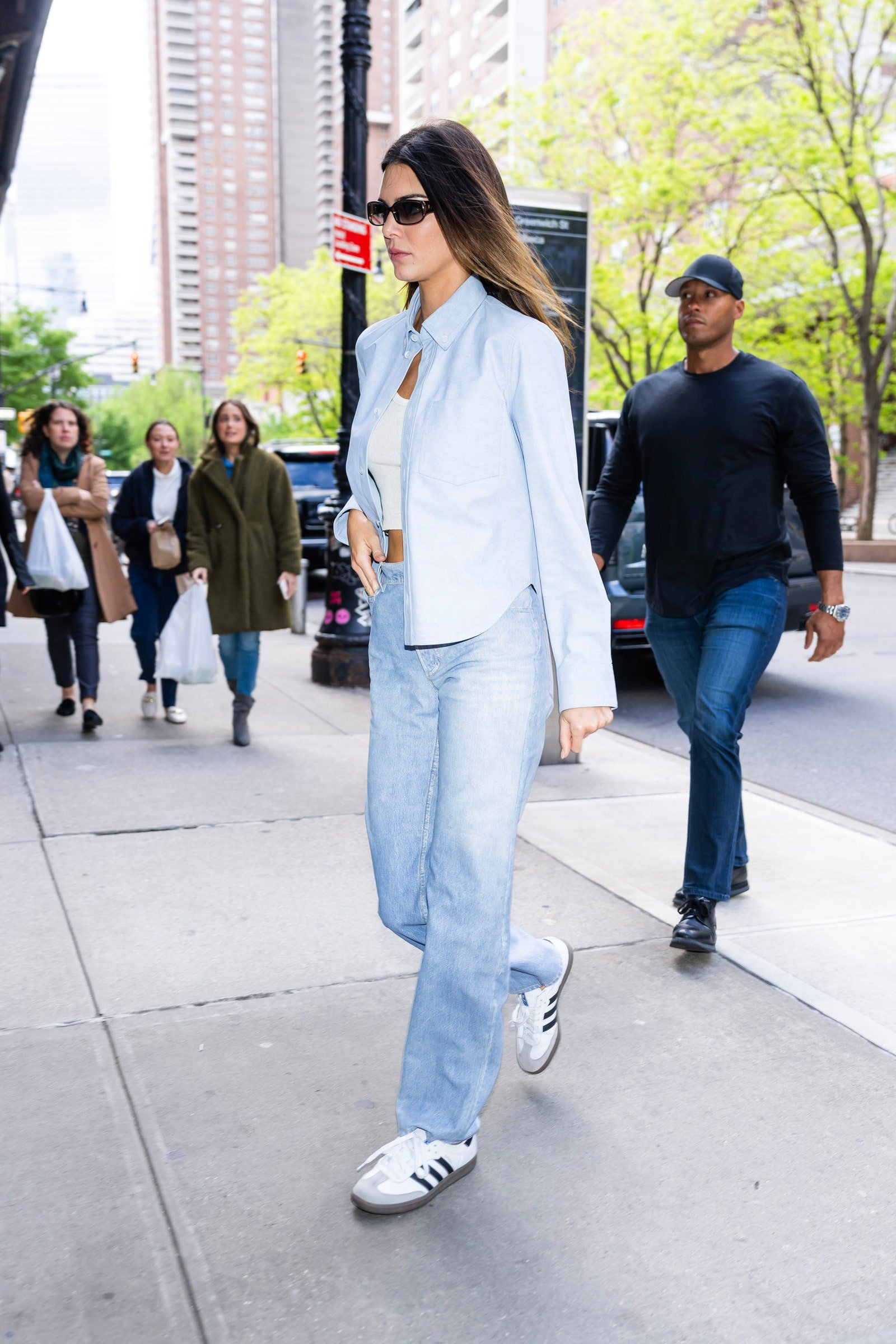 NEW YORK NEW YORK  MAY 03 Kendall Jenner is seen in Tribeca on May 03 2023 in New York City.