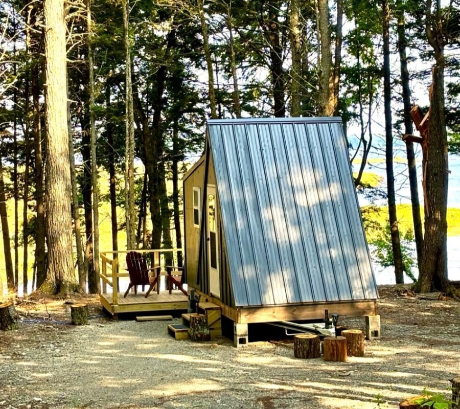 A-frame Tiny House Lee Crockett 001