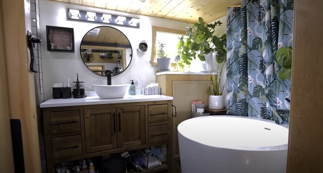 tiny house bathroom