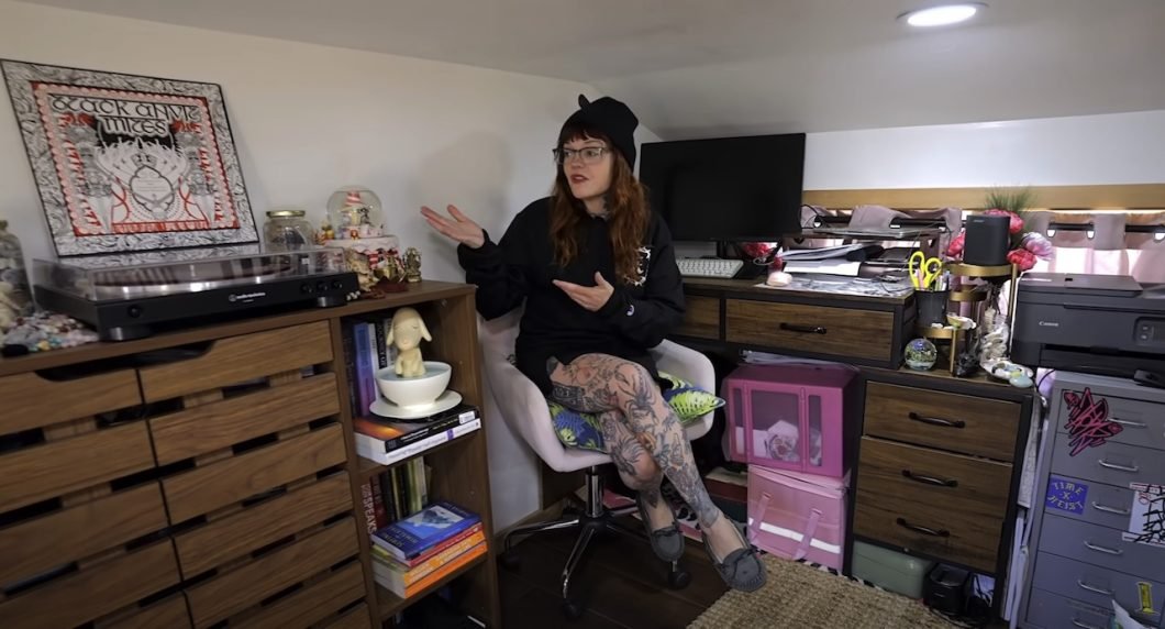 Peggys office in loft