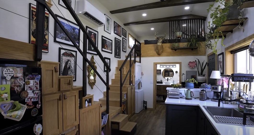 tiny house living area