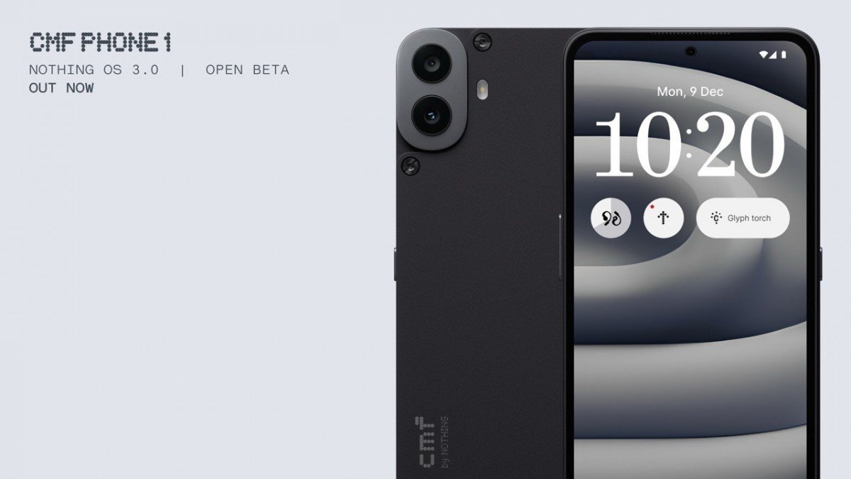 CMF Phone 1 gets Android 15-based Nothing OS 3.0 Open Beta 1