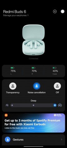 Xiaomi Earbuds app