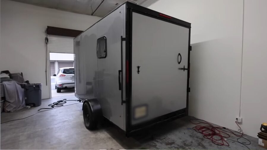 Stealth Luxury Cargo Trailer Tiny Home 001