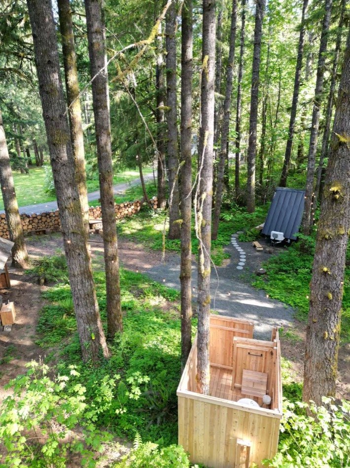 The Fern Base Camp A-frame Tiny House in Oregon