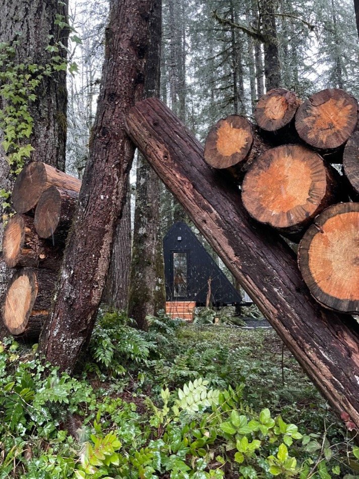 The Fern Base Camp A-frame Tiny House in Oregon