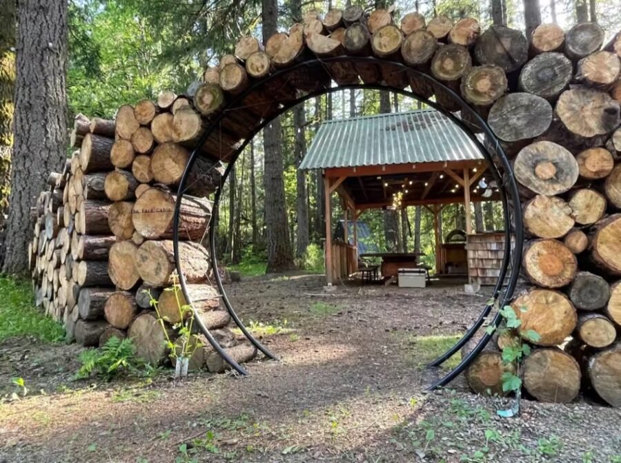 The Fern Base Camp A-frame Tiny House in Oregon