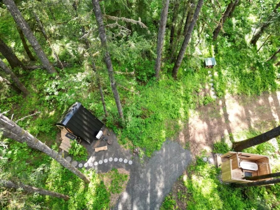 The Fern Base Camp A-frame Tiny House in Oregon